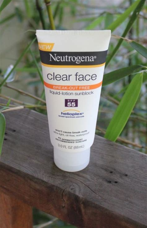 Neutrogena Clear Face Sunblock Lotion Spf 55 Reviews Photo Makeupalley
