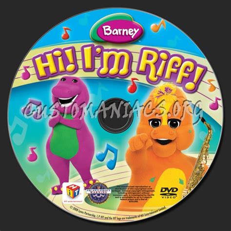 Barney Hi Im Riff Dvd Label Dvd Covers And Labels By