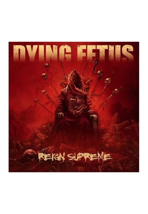 Dying Fetus Reign Supreme Cd Impericon Uk