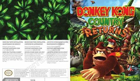Donkey Kong Country Manual