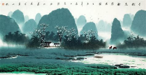 East Or Westguilin Landscape Is Best Chinese Painting Blog