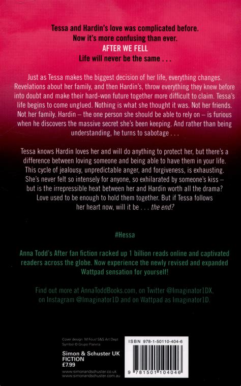 Watch the teaser trailer for #afterwefell, starring #herofiennestiffin and #josephinelangford. After we fell by Todd, Anna (9781501104046) | BrownsBfS