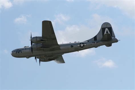 B 29 Superfortress Fifi Flyby Only Remaining Flying B 29 In The