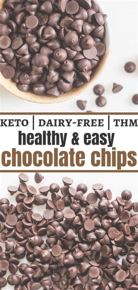 Low carb recipes store bought low carb foods. These Homemade Chocolate Chips are special-diet friendly ...