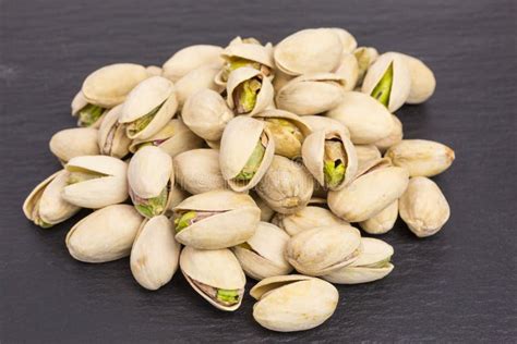 Heap Of Roasted Salted Pistachio Nuts Stock Image Image Of Food