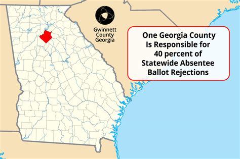 Georgia Map Gwinnett County