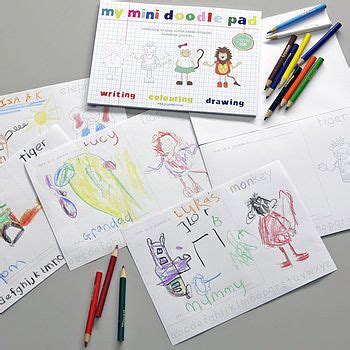 Let your mind go and color in the doodle with our free doodle coloring pages. Mini Alphabet Doodles Book (With images) | Mini doodle ...