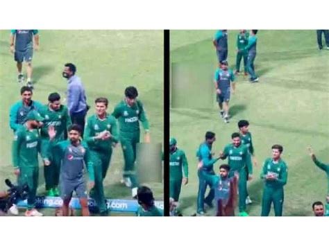 ٹی ٹونٹی ورلڈ کپ بابراعظم ، شاداب خان کی شائقین کونیوزی لینڈ کا مذاق اڑانے سے روکنے کی ویڈیو