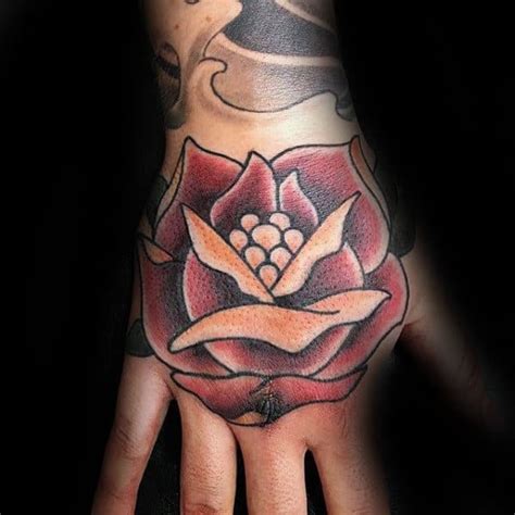 Not only can it deliver rich colour and 3d potential, but it comes rife with symbolic associations. 50 Traditional Rose Tattoo Designs For Men - Flower Ink Ideas