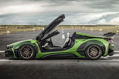Sleek Bmw I8 Roadster En Army Edition Sports Military Inspired Paint