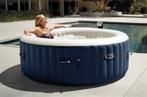 inflatable hot tub sets up in just 20 minutes