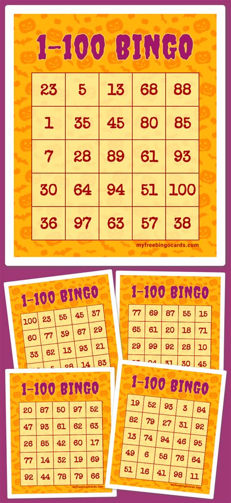 Virtual 1 100 Bingo