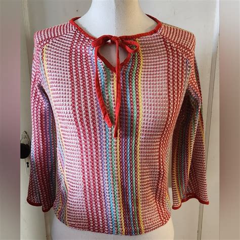 Just Tops Tops 8s Vintage Netted Top Poshmark