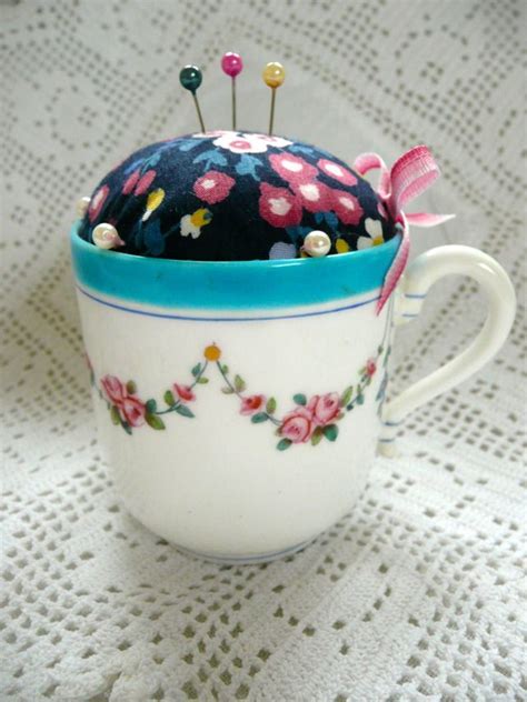 Vintage Cup Pincushion Craftjuice | Vintage coffee cups, Vintage coffee, Vintage cups