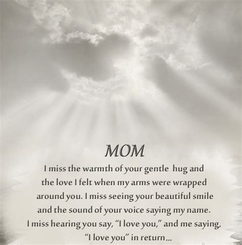 Mothers Day Quotes For Moms That Have Passed Away Images Mom In Heaven Quotes Mom In Heaven