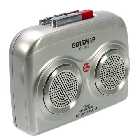 Gp 500 Auto Reverse Portable Cassette Tape Mini Player Music Recorder W Earphone Ebay