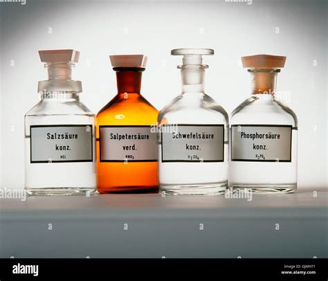 Toxic Chemical Bottles Stock Photos And Toxic Chemical Bottles Stock