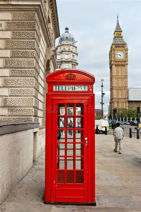Red Phone Booth London England Editorial Image Image Of Famous