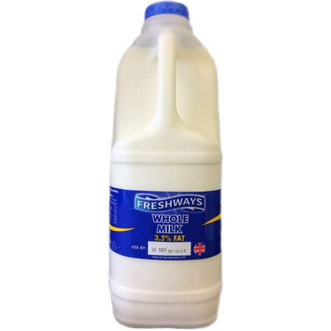 Wisemans Fresh Whole Milk 2l Deliver Blantyre