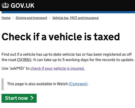 How To Check If Your Car Has An Mot Janespread