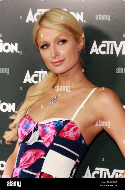 Paris Hilton Arrives At Activision E3 2010 Preview Event Held At The