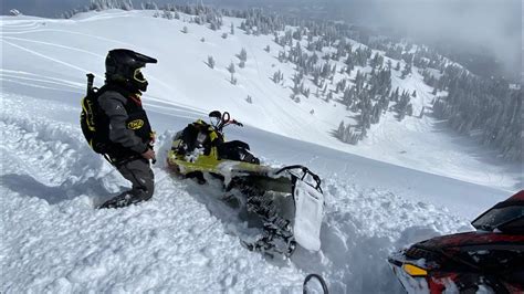 Skidoo 850 Factory Turbo 4k Gopro Utah Deep Snow Full Throttle
