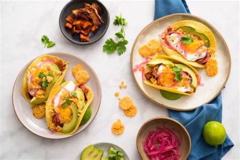 Sweet Potato Bacon Breakfast Tacos Alisons Pantry Delicious Living Blog