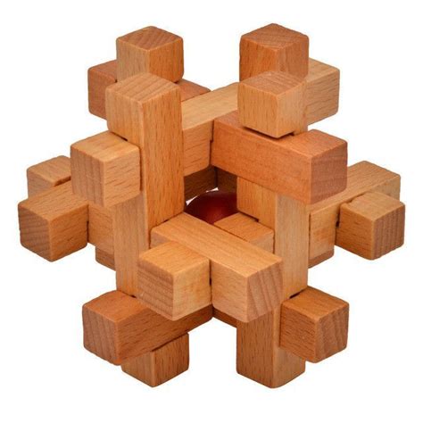 3d Wooden Brain Teaser Puzzle Educational Toys For Kids Brain Teasers