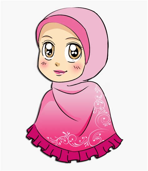 Girl With Hijab Clip Art
