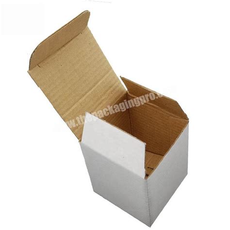 Custom Printed White Corrugated Box For T Packaging
