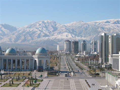 Ashgabat Ashkhabad Depuis L Arche De La Neutralit Flickr