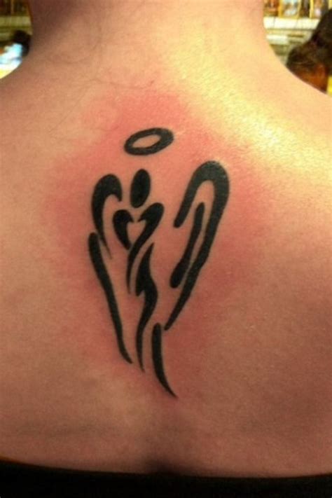 Tribal Angel Simple Angel Tattoos Angel Tattoo Designs Angel Tattoo