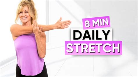 8 minute daily stretch for women over 50 revolutionfitlv