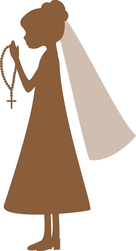 Silhouettes First Communion Clipart Oh My First Communion