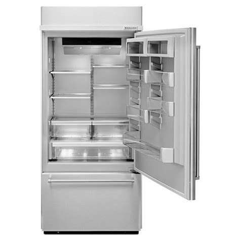 Kitchenaid 209 Cu Ft Bottom Freezer Refrigerator With Ice Maker