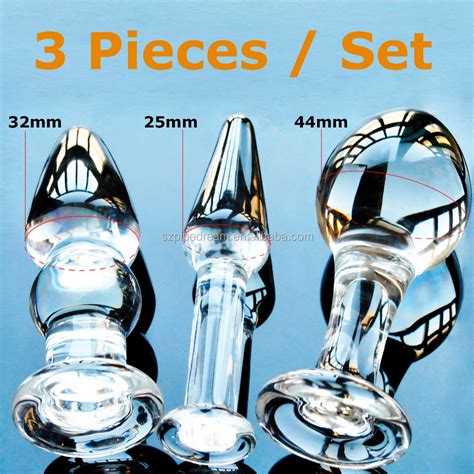 Different Design G Spot Pyrex Glass Anal Plug Anal Toys For Female