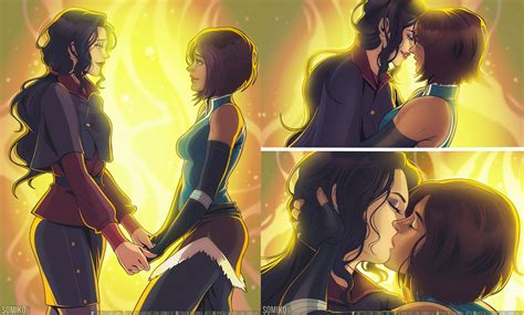 Comics Korra And Asami Part By SomikoArts Hentai Foundry