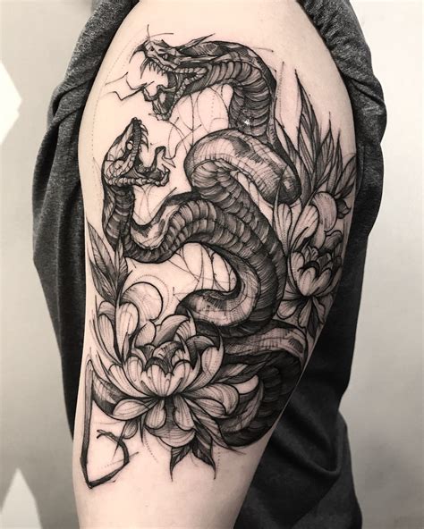 Snakes are best known as a representation for desire, sinning and temptations. Pin on idea