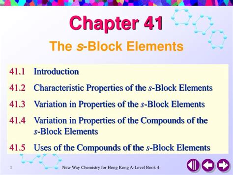Ppt The S Block Elements Powerpoint Presentation Free Download Id