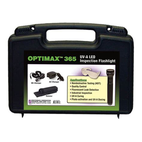 Spectronics Optimax 365 Portable Uv Led Flashlight Talas