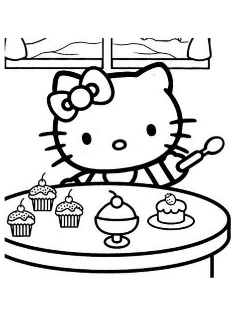 Hello Kitty Coloring Pages For Kids Hello Kitty Kids Coloring Pages