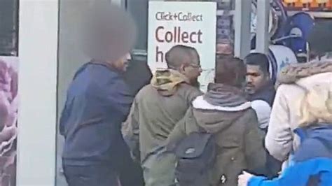 Watch Shoplifting Customer Runs At Tesco Staff With Stick Metro Video