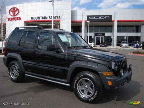 2005 Black Clearcoat Jeep Liberty Renegade 4x4 27168527