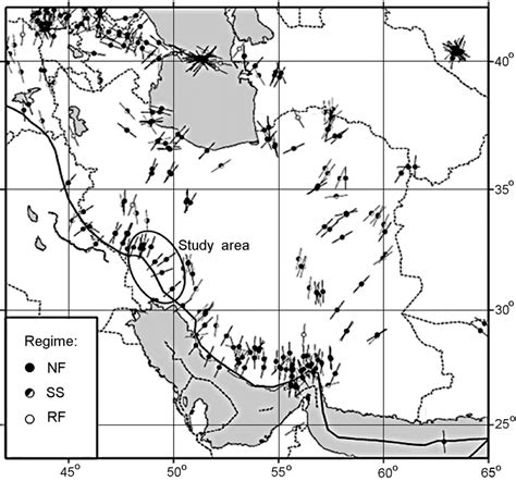 Stress Orientation In The Ahwaz Oilfield From World Stress Map