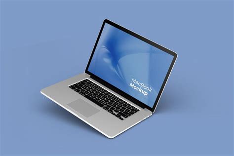 Macbook Pro Set Free Psd Mockup