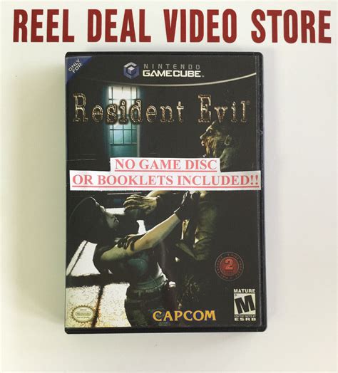 Resident Evil Gamecube Replacements Cover Dvd Case 13388200016 Ebay