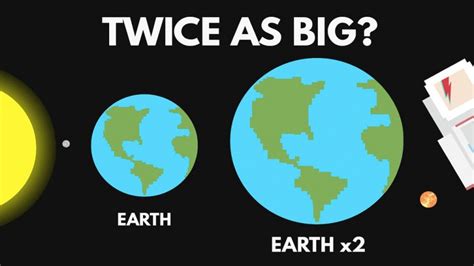 What Would Happen If The Earth Were Twice As Big