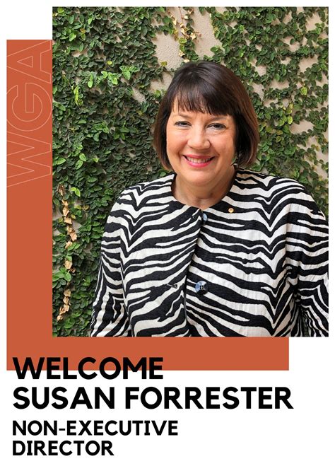 Welcoming Susan Forrester To The Board As A Non Executive Director