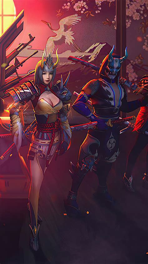 2160x3840 Garena Free Fire Game Together 4k Sony Xperia Xxzz5 Premium Hd 4k Wallpapers Images