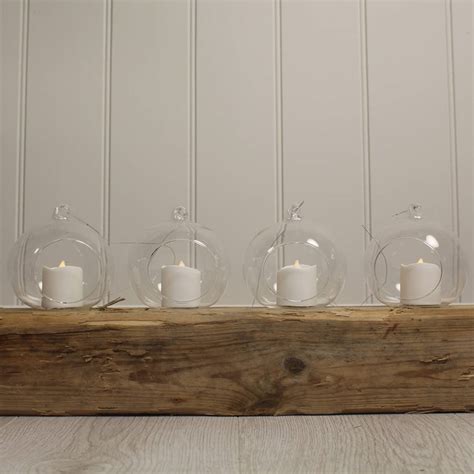 36 Clear Glass Bauble Hanging Tealight Holders By Garden Selections